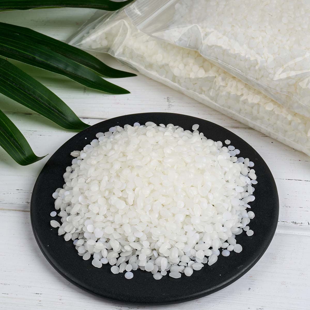 Candle Making Raw Material - Cera d'api bianca Borsa granulare naturale