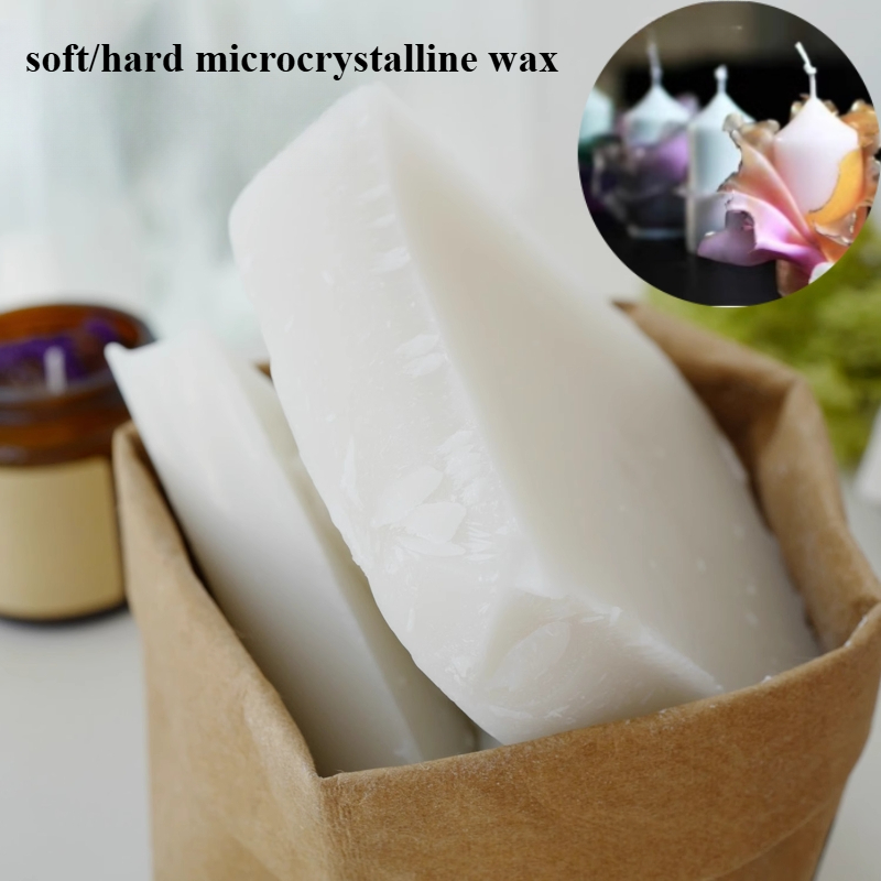 Candle Making Raw Material - 200 g/borsa Cera Microcristallina Morbida/Dura Blocco