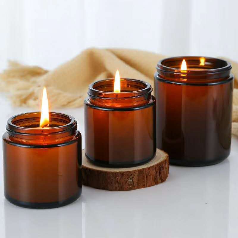 Candle Making Glass Jars - 6pc 100/250ml Barattoli di candela in