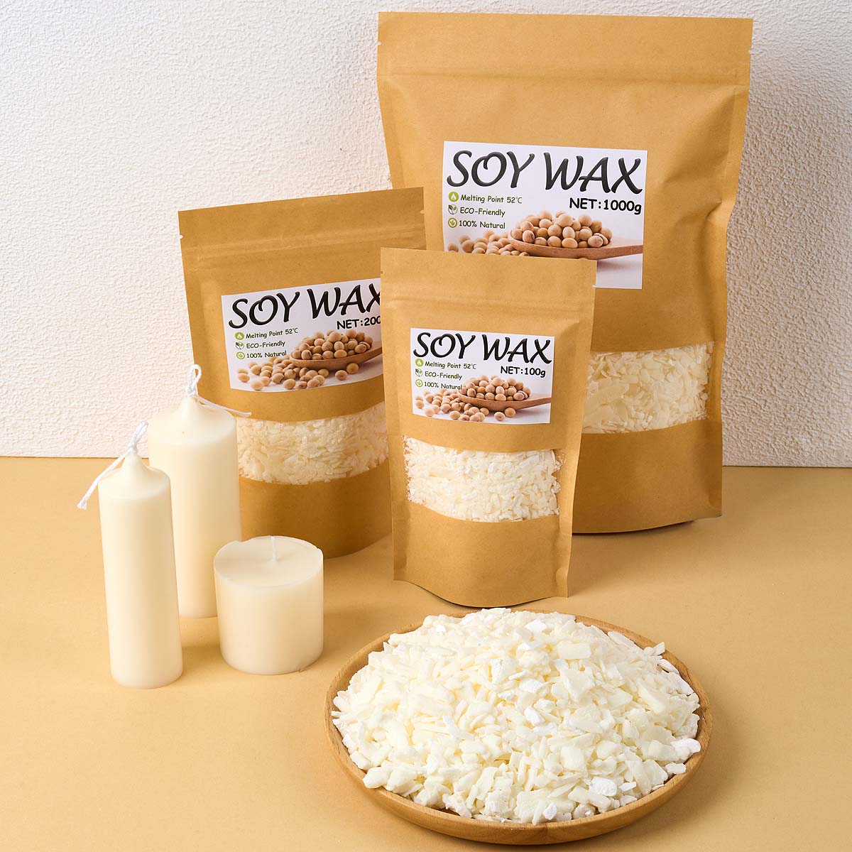 Candle Making Raw Material - 1 libbra di cera di soia