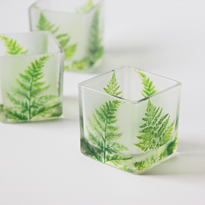 Portacandele in Vetro Quadrato - Candle Making Glass Jars recensione e prezzo
