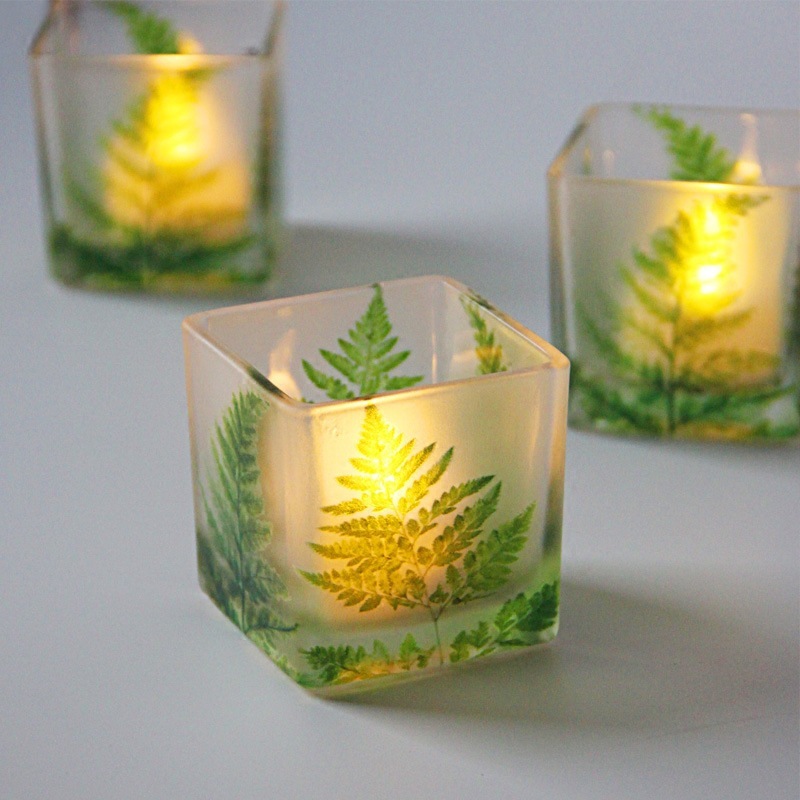 Portacandele in Vetro Quadrato - Candle Making Glass Jars recensione e prezzo