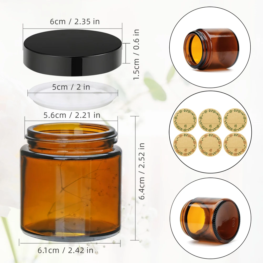Barattoli in Vetro per Candele - Candle Making Glass Jars recensione e prezzo