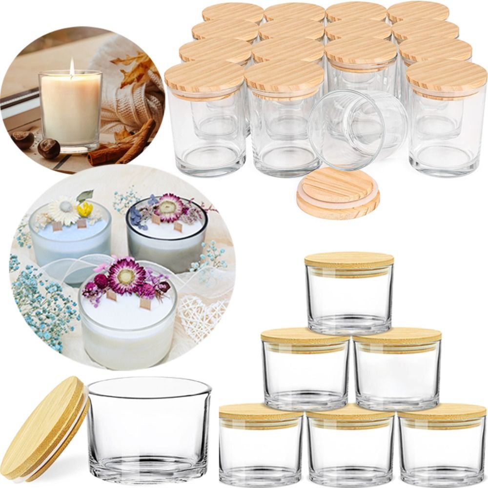 Barattoli di candela in vetro  - Candle Making Glass Jars recensione e prezzo