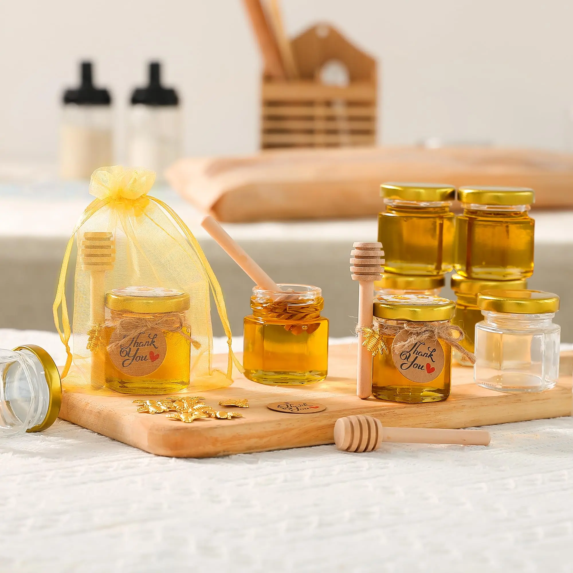 Mini barattoli esagonali in ve - Candle Making Glass Jars recensione e prezzo