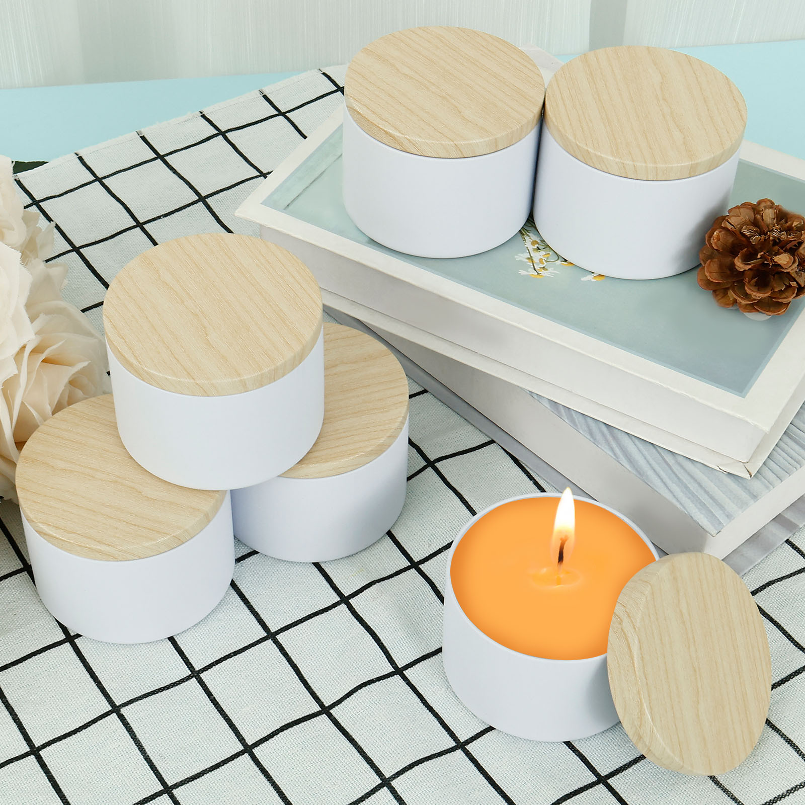 12 barattoli per candele vuoti - Candle Making Glass Jars recensione e prezzo