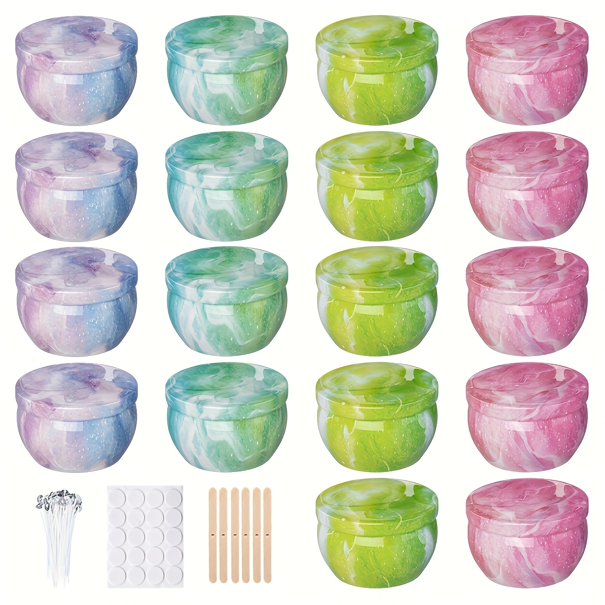 Barattoli vuoti in metallo con - Candle Making Glass Jars recensione e prezzo