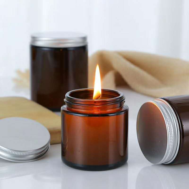 6pc 100/250ml Barattoli di can - Candle Making Glass Jars recensione e prezzo