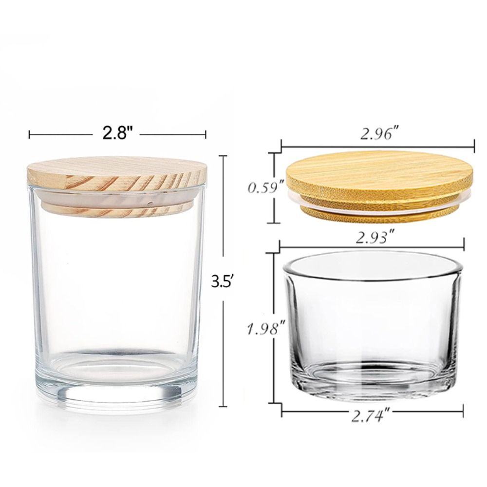 Barattoli per candele in vetro - Candle Making Glass Jars recensione e prezzo
