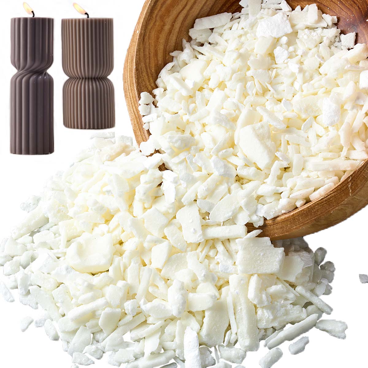 1 libbra di cera di soia bianc - Candle Making Raw Material recensione e prezzo